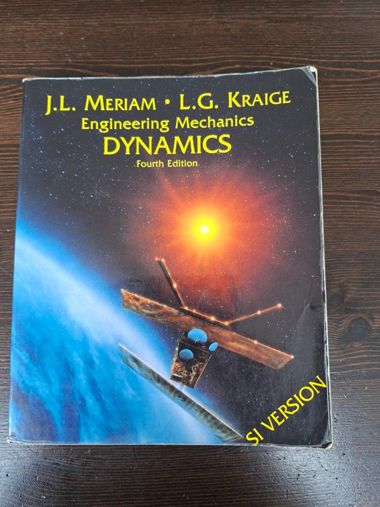 Engineering Mechanics Dynamics - J.L. Meriam, L.G. Kraige, Gelezen, J.L. Meriam, L.G. Kraige, Ophalen of Verzenden, WO
