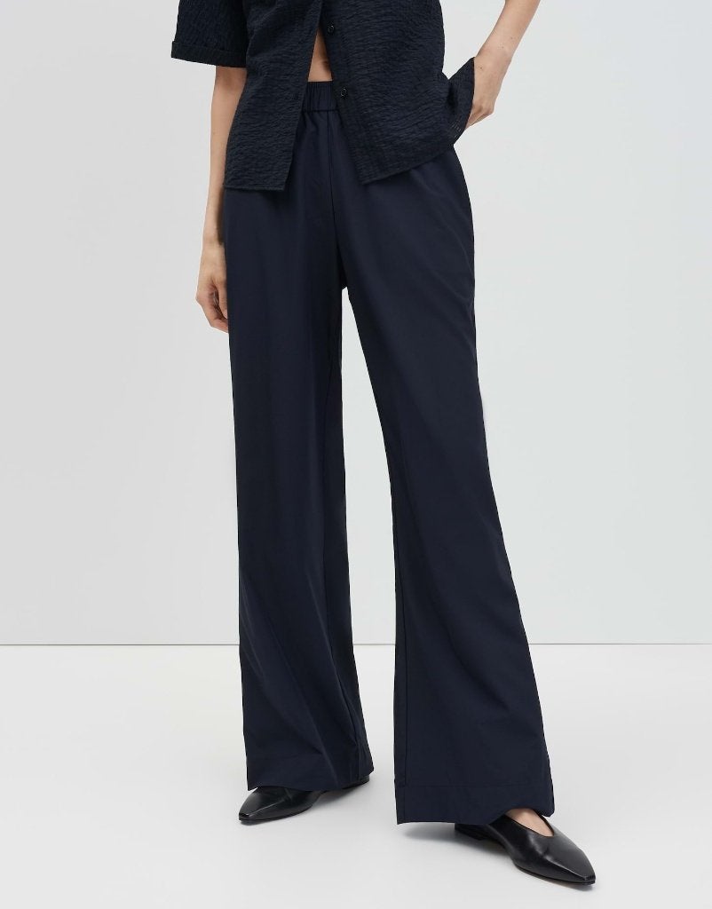 NIEUW! Someday Charlie wide ease pull on broek blauw 36, Kleding | Dames, Broeken en Pantalons, Someday, Nieuw, Maat 36 (S), Lang