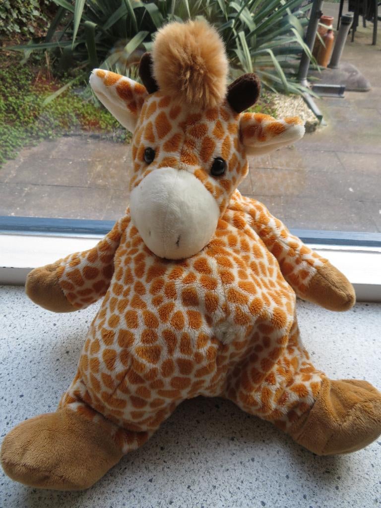 Giraffe of giraf van Bijenkorf meet ca 42 cm totaal, Ophalen of Verzenden, Zo goed als nieuw, Overige typen