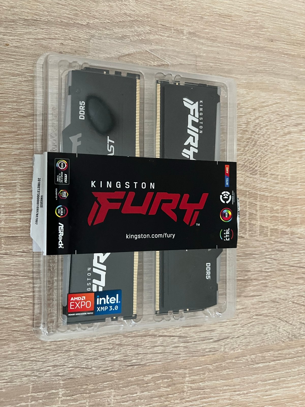 Kingston FURY DDR5 RAM 64GB (2x32GB) 6000MHz, Computers en Software, RAM geheugen, 32 GB, Server, Nieuw, Ophalen of Verzenden