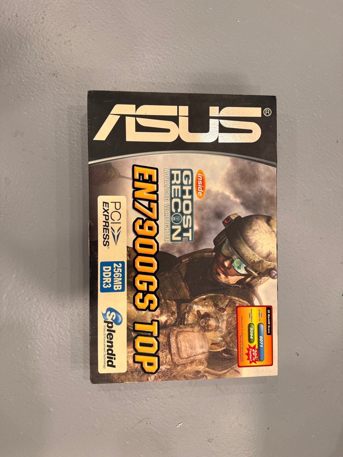 ASUS EN7900GS TOP 256MB DDR3 Grafische Kaart, Computers en Software, Videokaarten, Gebruikt, GDDR3, Ophalen of Verzenden, PCI-Express 1