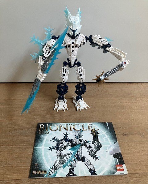 Gave Lego Bionicle 8988, Gelu, Bionicle, Lego, Compleet, Ophalen of Verzenden
