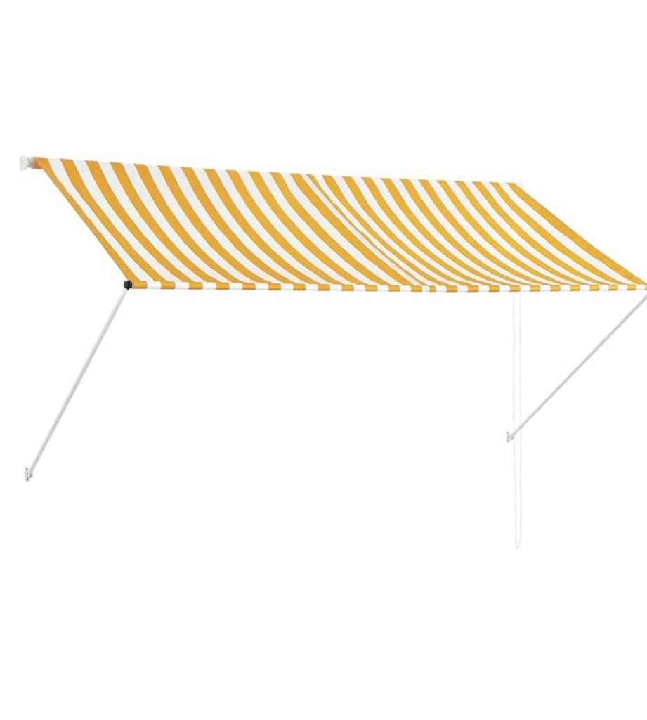 Intrekbare luifel 250x120 cm, Ophalen, Nieuw, Rolluik, 250 cm tot 450 cm