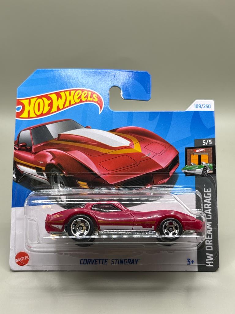 Hot Wheels 2024 Corvette Stingray - Nieuw in verpakking, Auto, Nieuw, Ophalen of Verzenden, Mattel