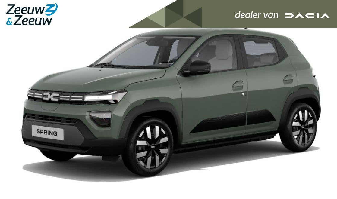 Dacia Spring (Zeeuw & Zeeuw Private Lease Actie v.a. € 313, Auto's, 12 maanden, Stof, 1006 kg, Nieuw