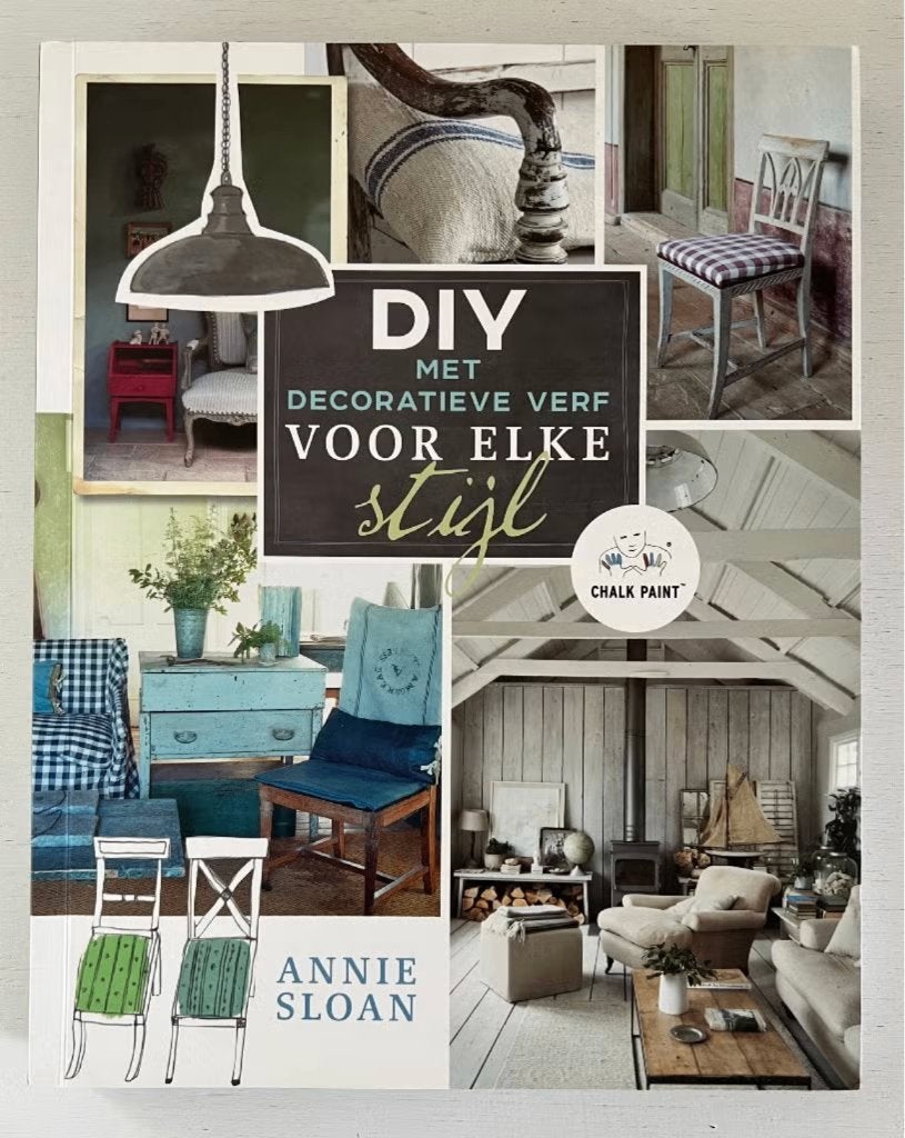 DIY met decoratieve verf voor elke stijl - Annie Sloan, Ophalen of Verzenden, Zo goed als nieuw, Overige onderwerpen