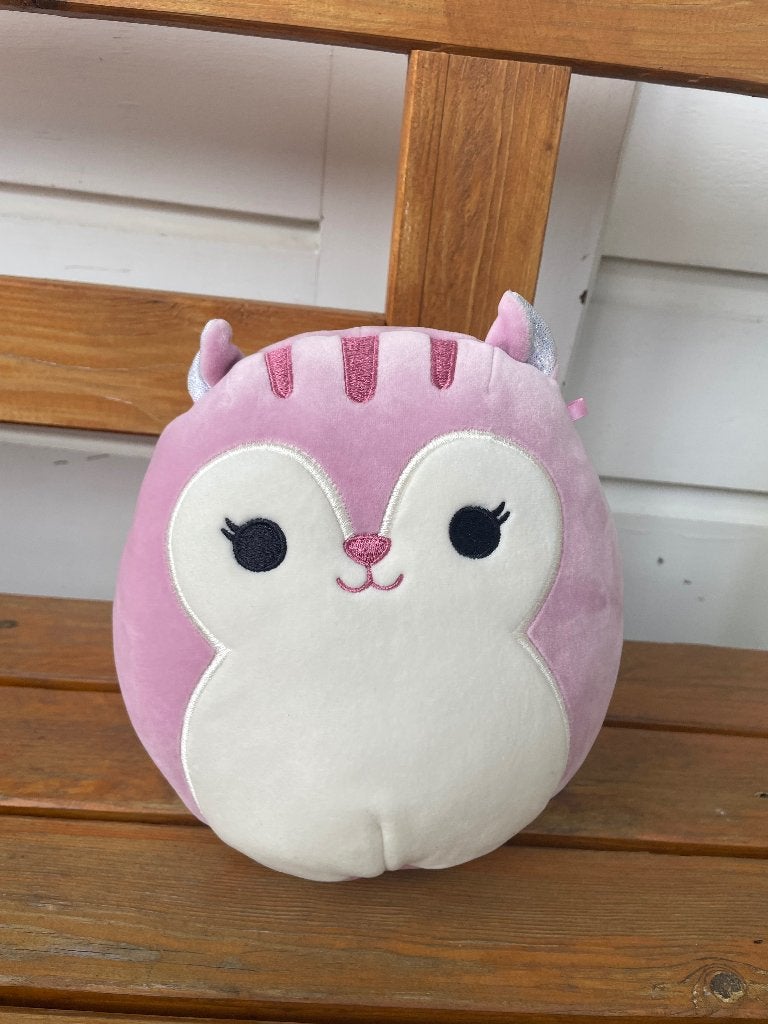 squishmallow allina eekhoorn knuffel - 20 cm, Ophalen of Verzenden, Nieuw, Overige typen