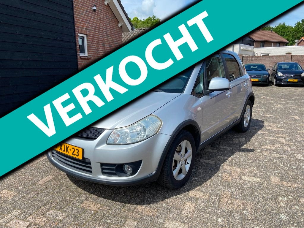 Suzuki SX4 1.5 Comfort airco/trekhaak/stoelverwarming 120256, Voorwielaandrijving, 15 km/l, Gebruikt, Zwart
