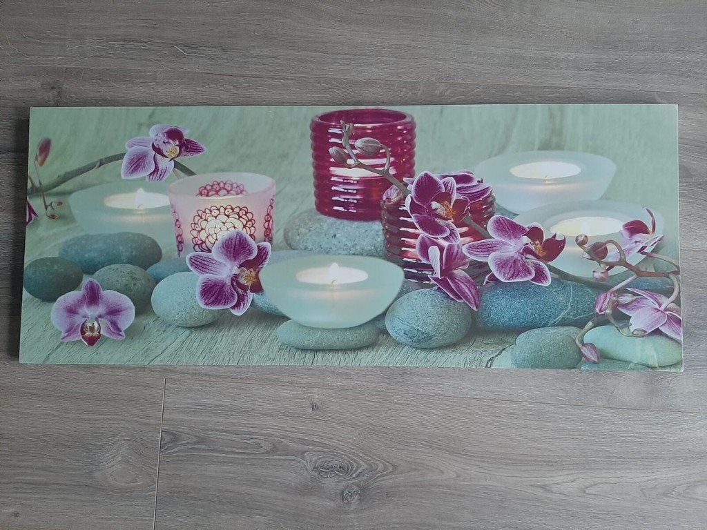 schilderij 100x40cm, Ophalen, Zo goed als nieuw, Overige kleuren, Overige materialen