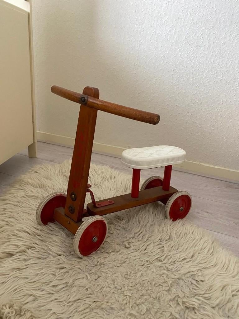 Vintage loopfiets, scooter, kinderfiets *Hadee Rolli*, Ophalen, Zo goed als nieuw, Rij- of Hobbelspeelgoed
