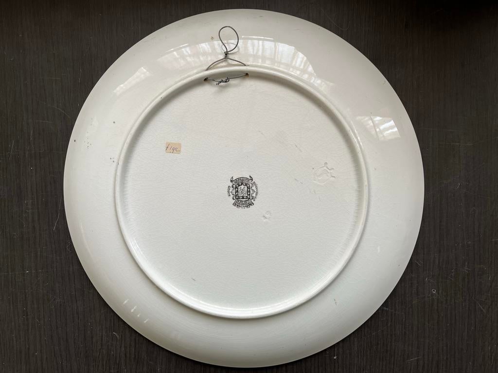 Bord Koninklijk Huis - Geboorte Prinses der Nederlanden 1909, Ophalen, Gebruikt, Nederland, Servies