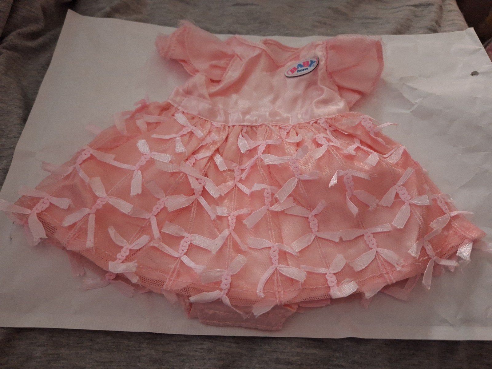 Baby Born Pop Meisje 43 Cm Roze Jurkje. Nieuw., Ophalen of Verzenden, Nieuw