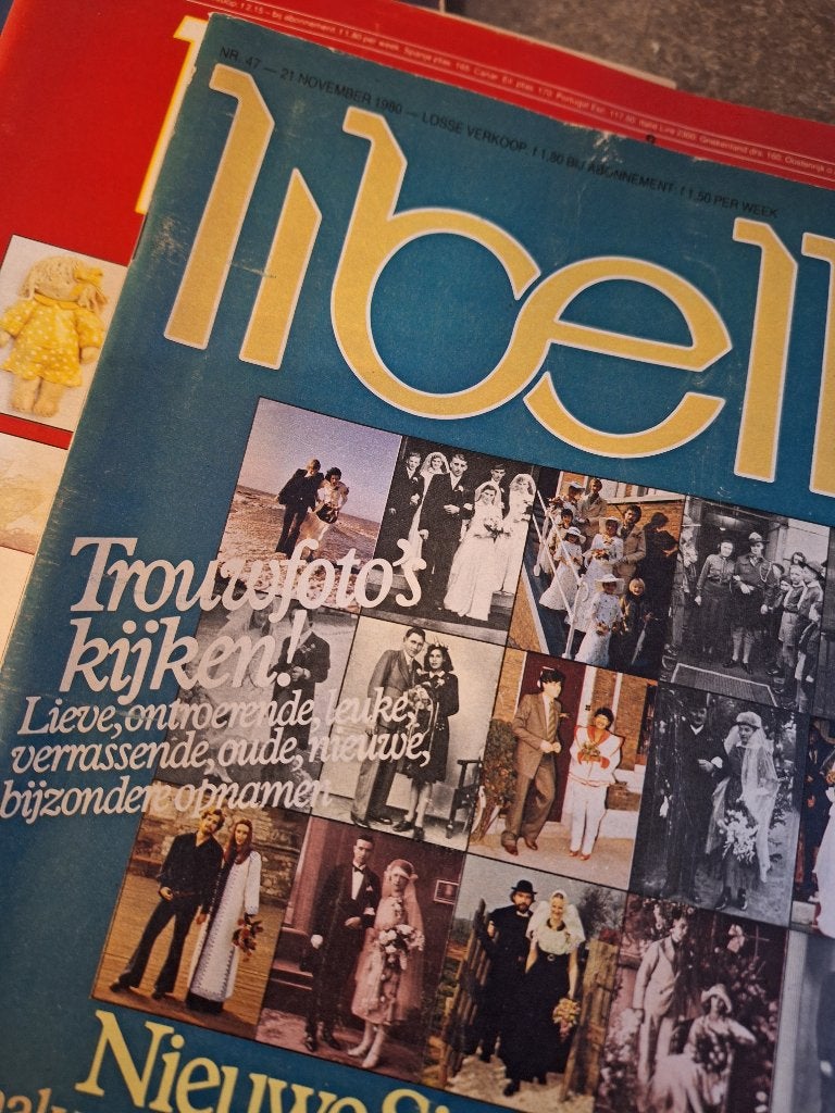 15 stuks libelle tijdschriften jaren tachtig, Ophalen of Verzenden