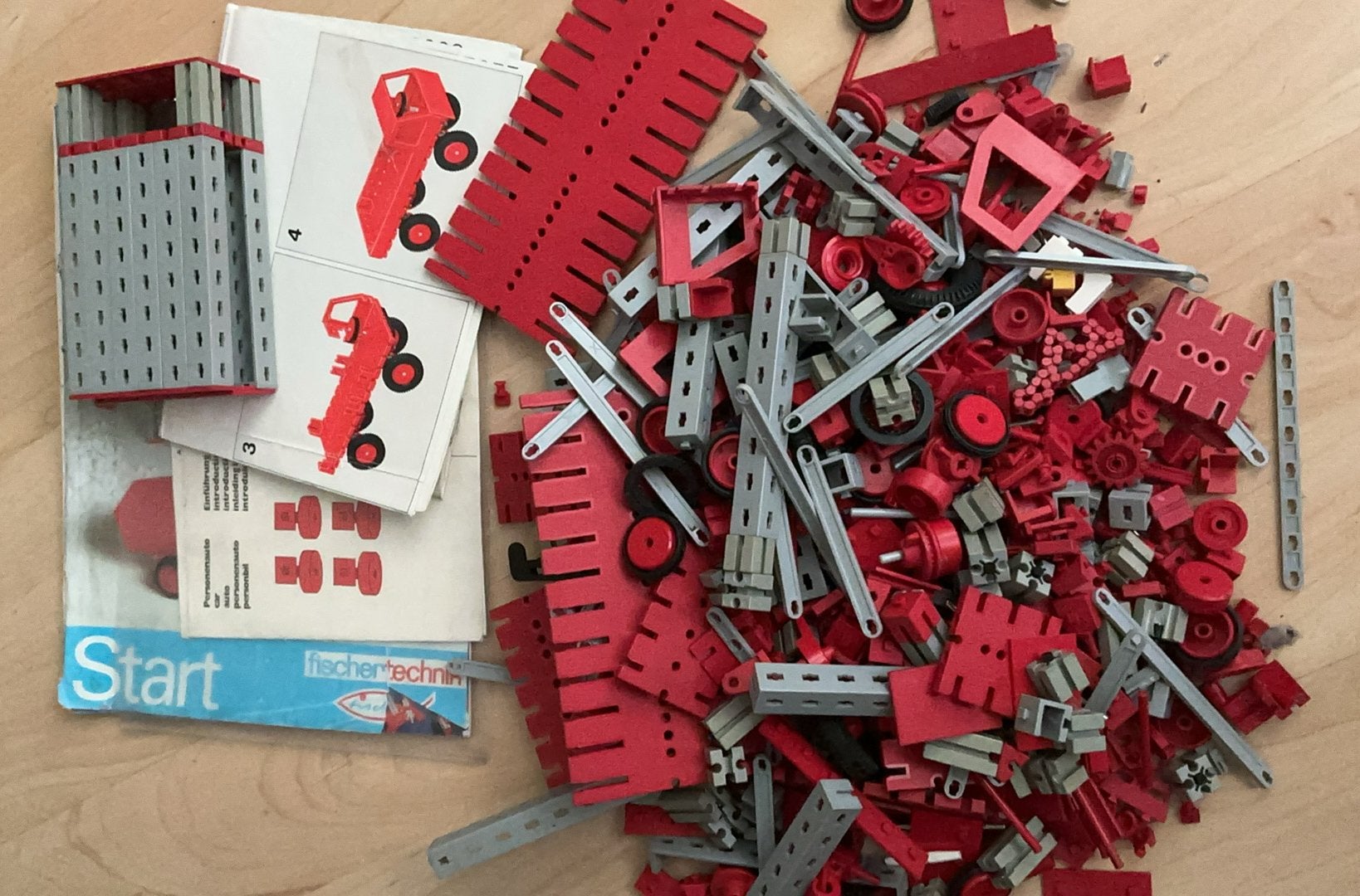 Fischer technik als aanvulling of als uitprobeersetje, Ophalen, Gebruikt