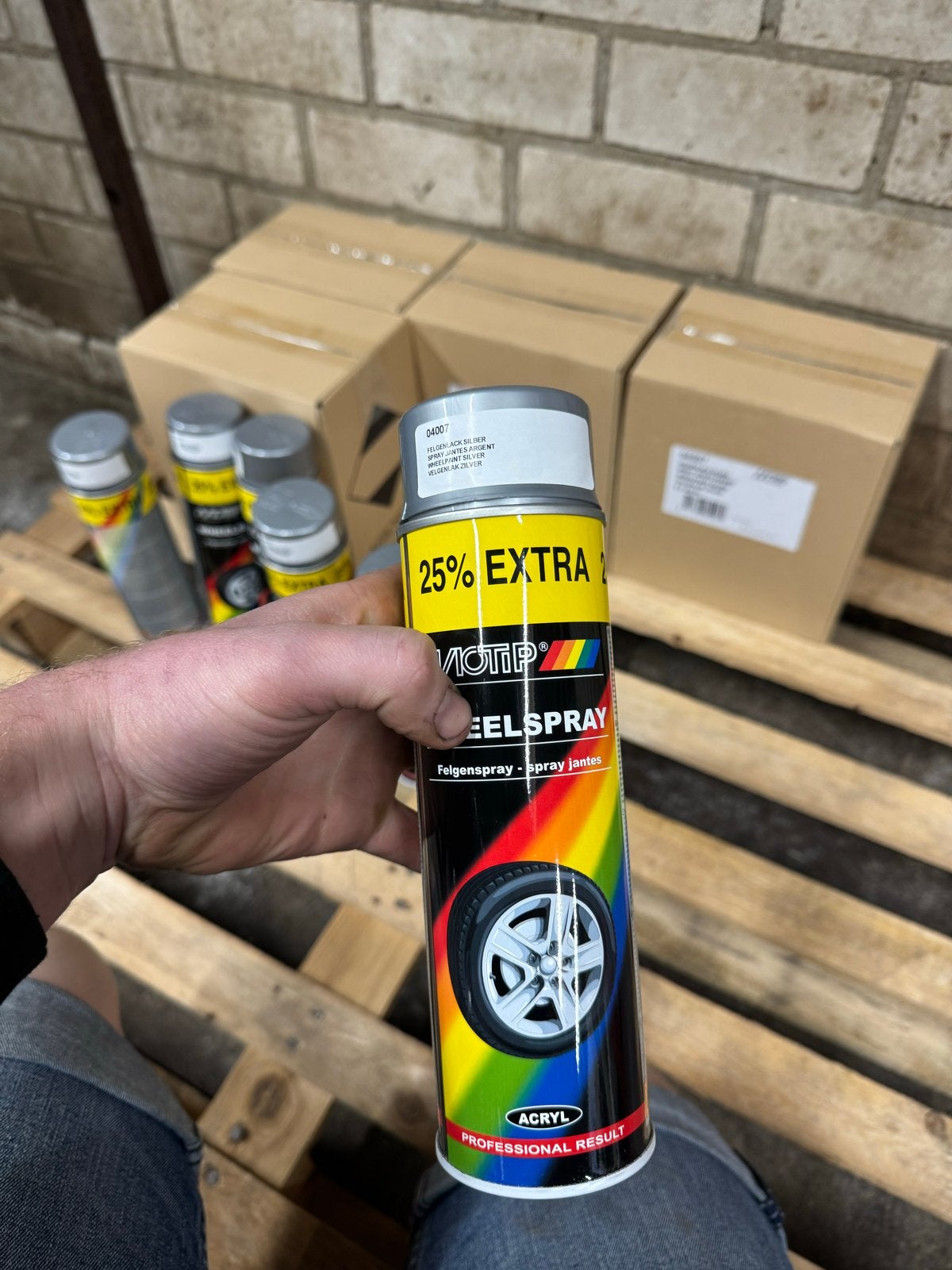 Motip Wheel Spray - Hoogwaardige velgenlak, Ophalen of Verzenden, Nieuw, Universele onderdelen
