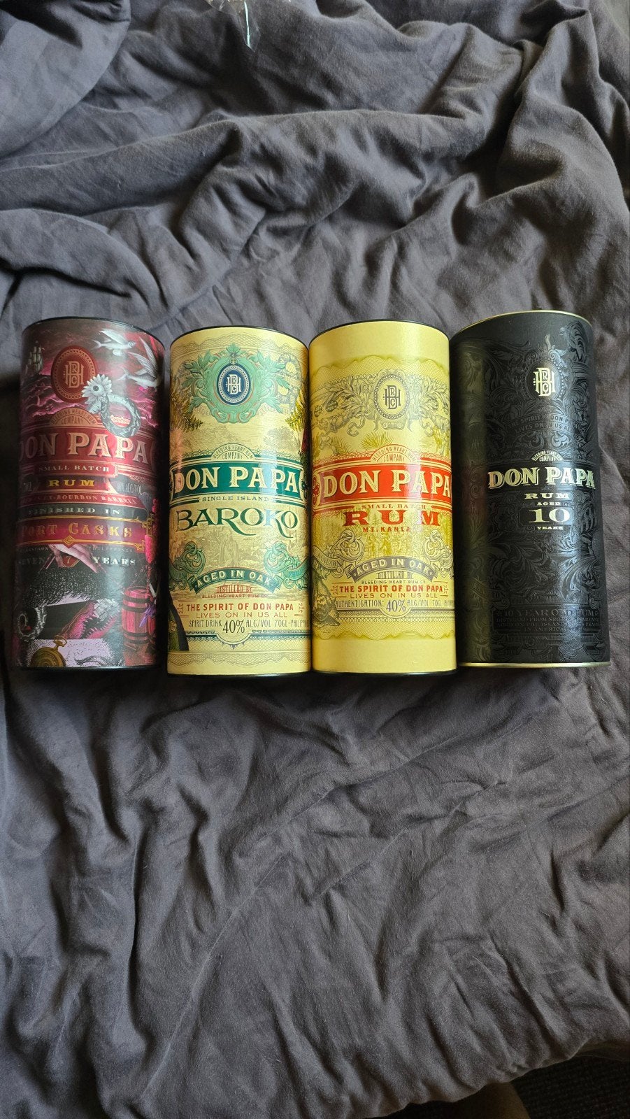 4x lege Don papa kokers, Ophalen of Verzenden, Gebruikt, Overige