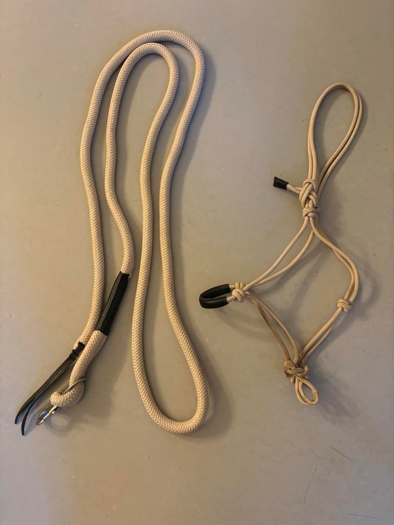 Touwhalster + leadrope, Ophalen of Verzenden, Gebruikt, Overige soorten