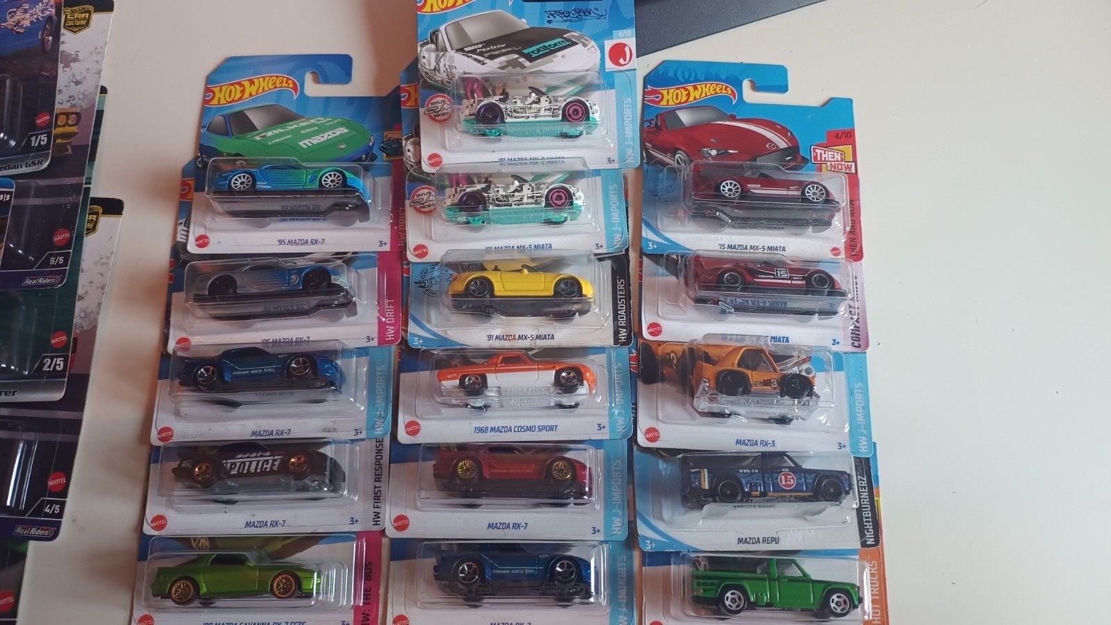 Hotwheels: Nissan, Honda, Acura, Toyota, Mazda, S, Hobby en Vrije tijd, Modelauto's | Overige schalen, Ophalen of Verzenden, Nieuw