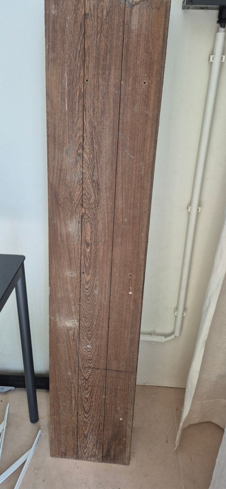 8 mooie gebruikte Wenge planken, 1.45m x 28cm x 1.6cm, Ophalen