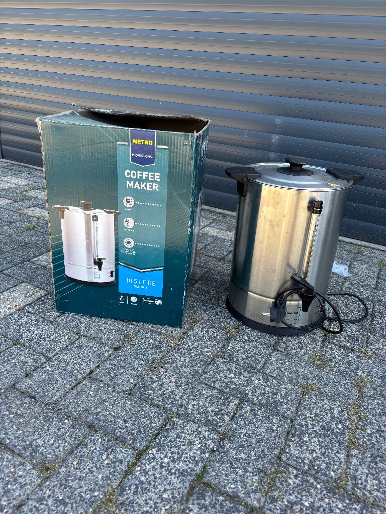koffie machine percolator 10 liter, Ophalen of Verzenden, Zo goed als nieuw, Overige