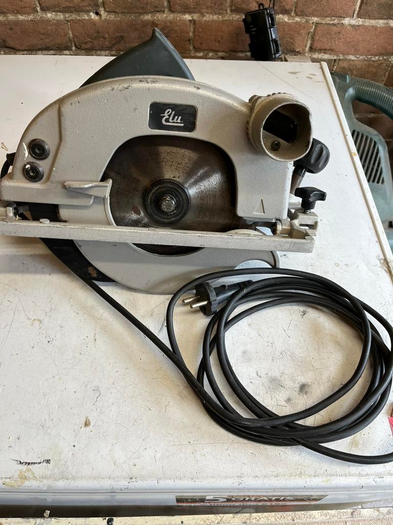 Elu zaagmachine, Ophalen of Verzenden, Zo goed als nieuw, Afkortzaag, 30 tot 70 mm