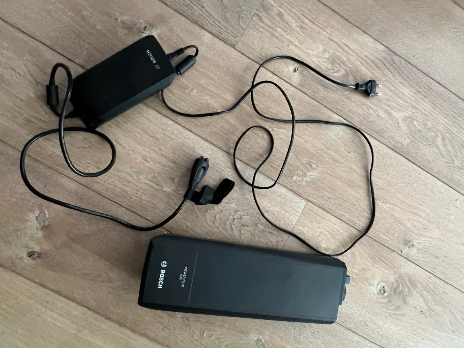 Bosch PowerPack 400 E-bike Accu met Oplader, Ophalen, Gebruikt