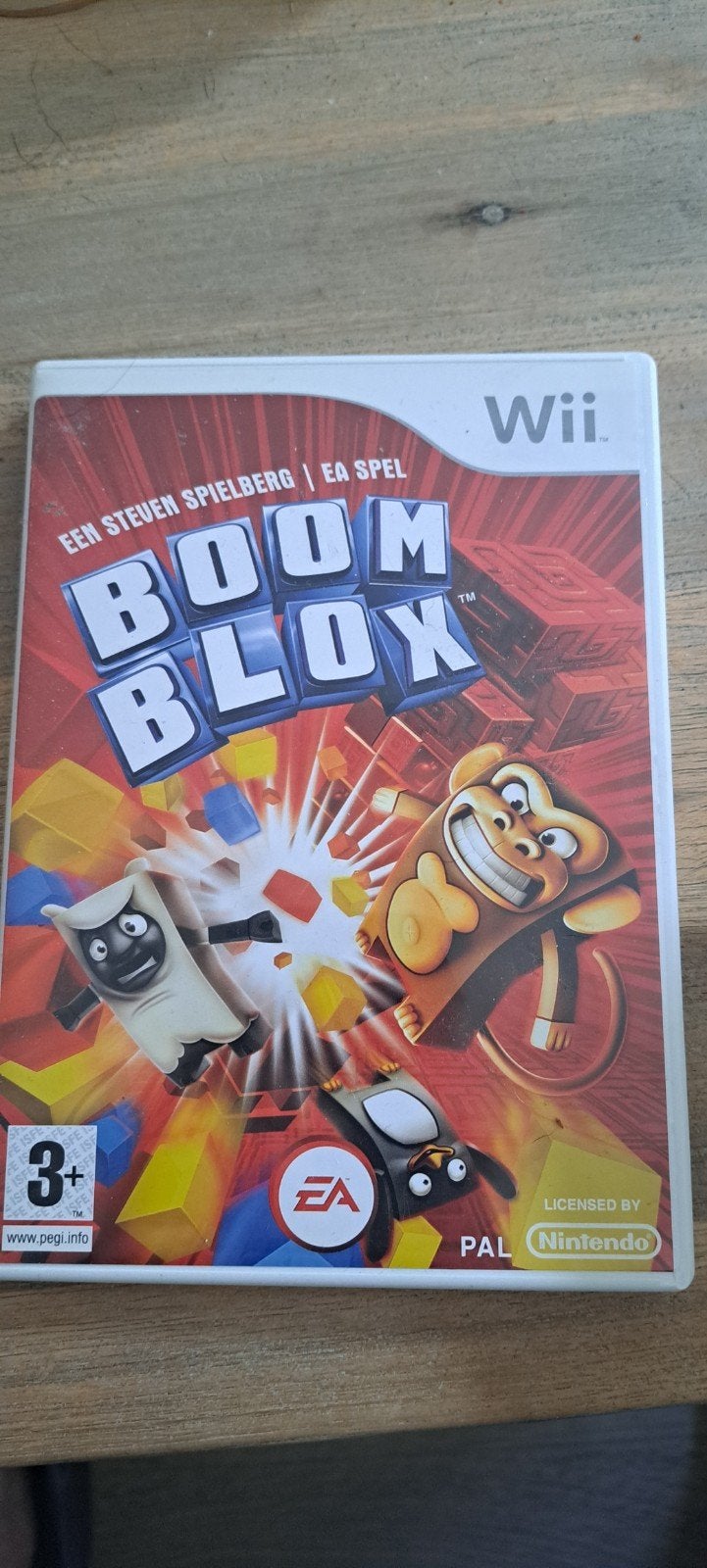 Boom Blox Wii - Steven Spielberg / EA Spel, Puzzel en Educatief, Eén computer, Ophalen of Verzenden, Zo goed als nieuw