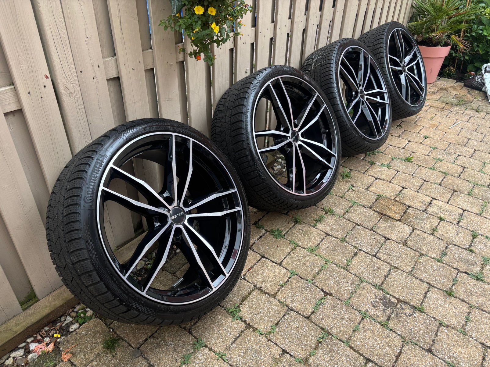 GMP 20 inch velgen Audi A4 S4 A5 S5 TT Winterset 255/30/20, Ophalen, Gebruikt, 255 mm, Banden en Velgen