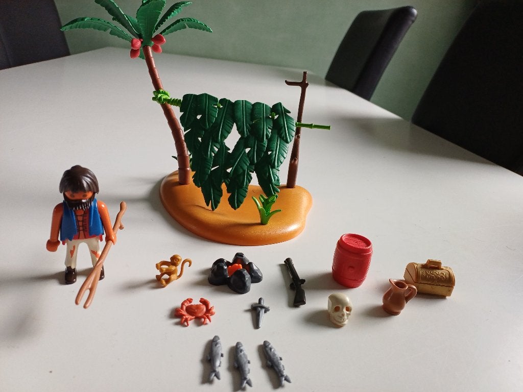 Playmobil Schipbreukeling - 5138, Ophalen of Verzenden, Zo goed als nieuw, Complete set