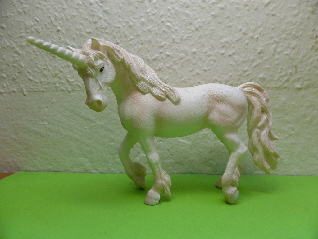 Schleich 70201 eenhoorn, dierfiguur, Ophalen of Verzenden, Gebruikt, Paard, Beeldje of Figuurtje