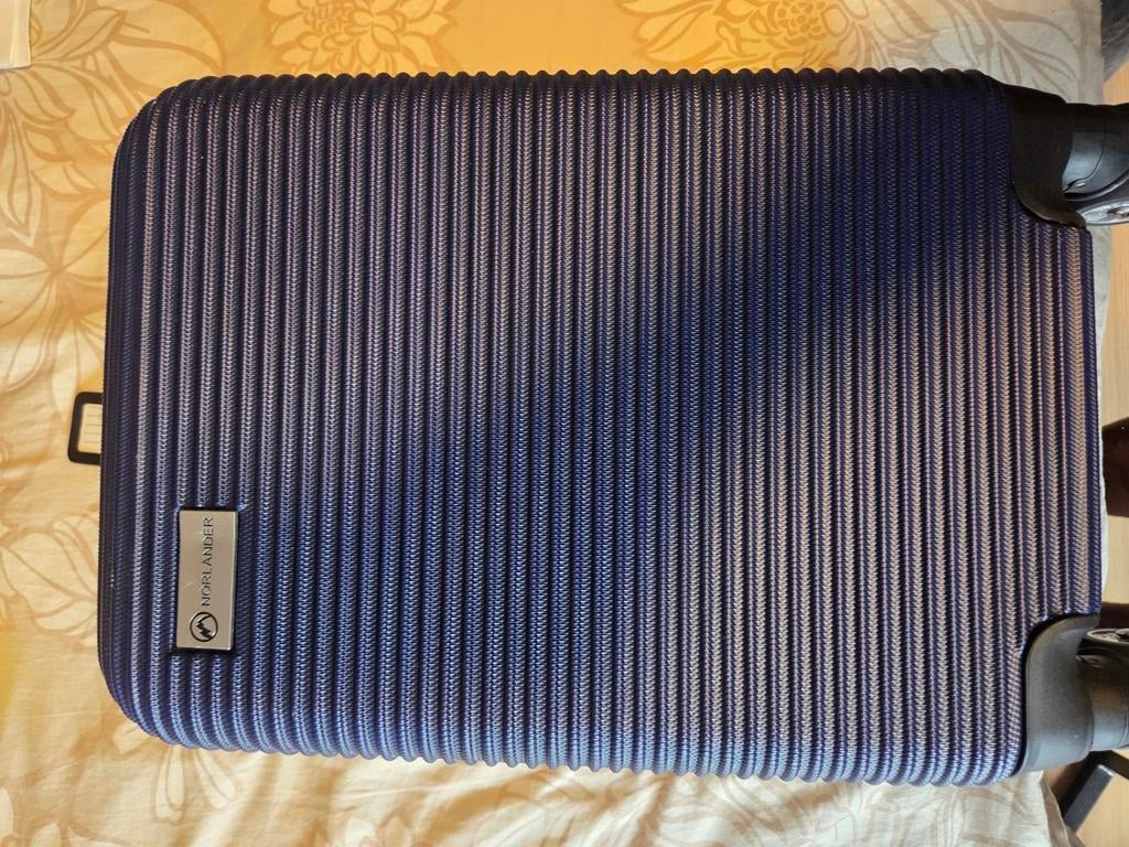 Compacte blauwe handbagage koffer - Zo goed als nieuw, Ophalen of Verzenden
