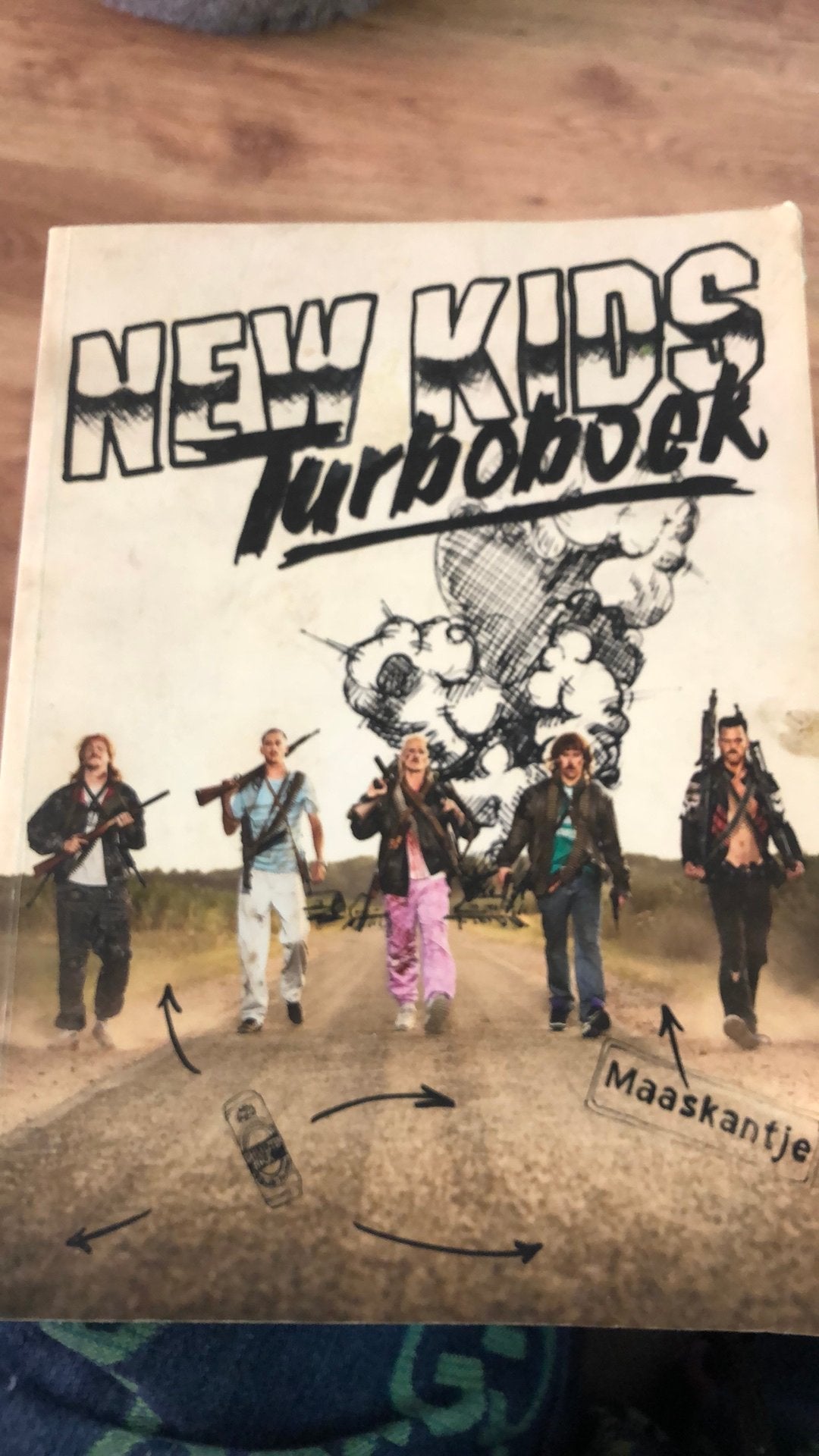 New kids turbo boek script hele verhaal, Eén stripboek, Ophalen of Verzenden, Zo goed als nieuw