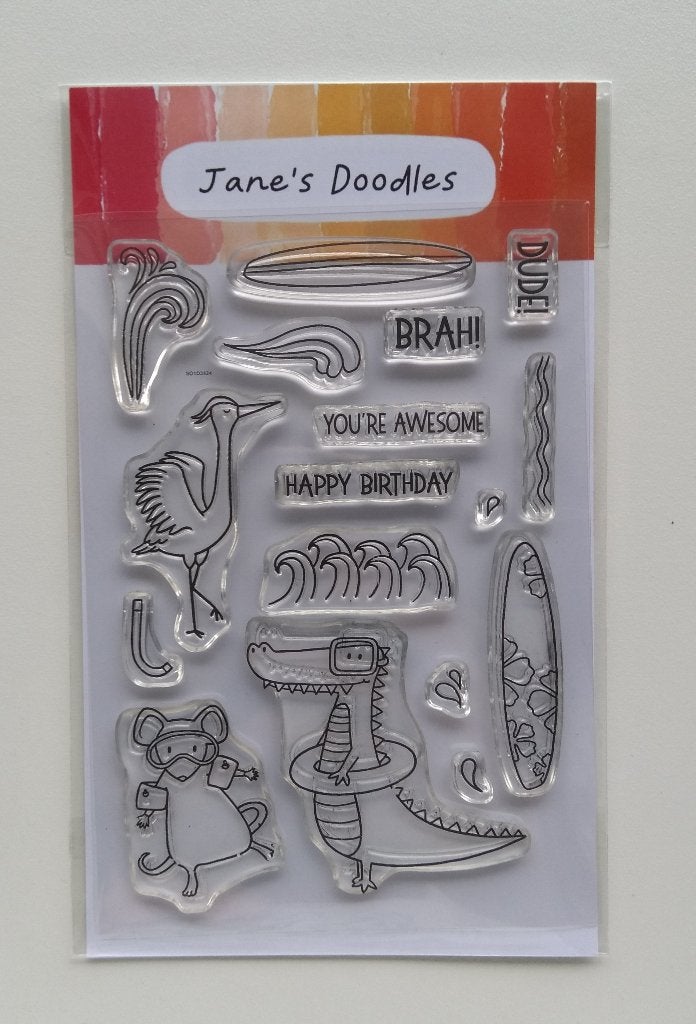 Jane's Doodles clearstamps, Verzenden, Clearstamp