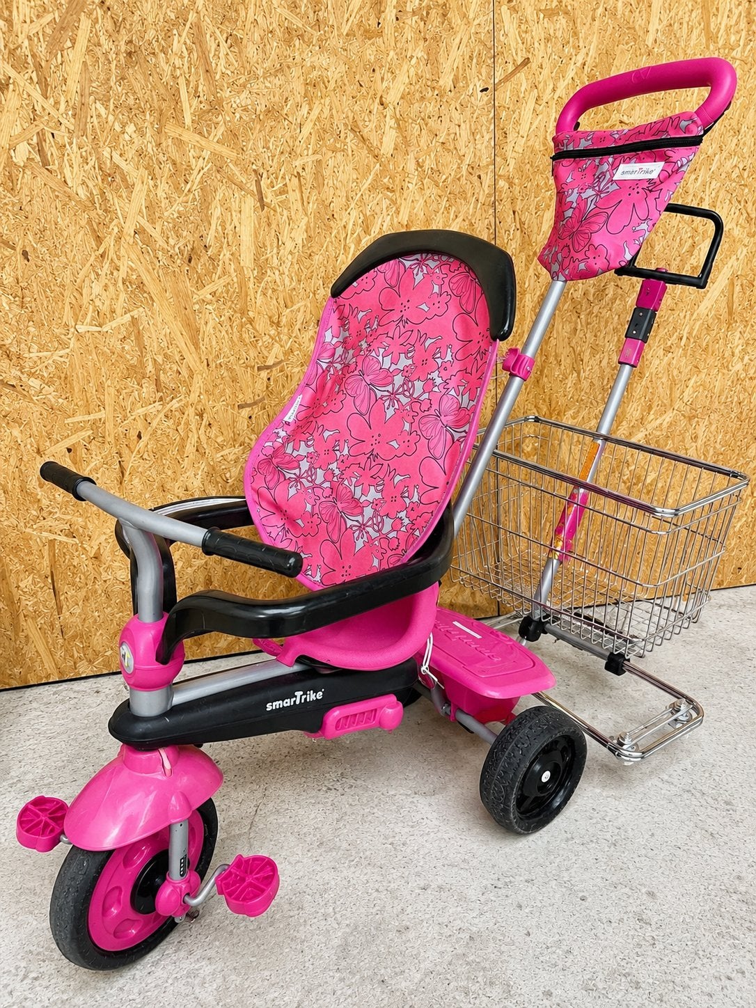 Smart Trike Toddler Tricycle with Parent Handle – Pink, Ophalen, Zo goed als nieuw