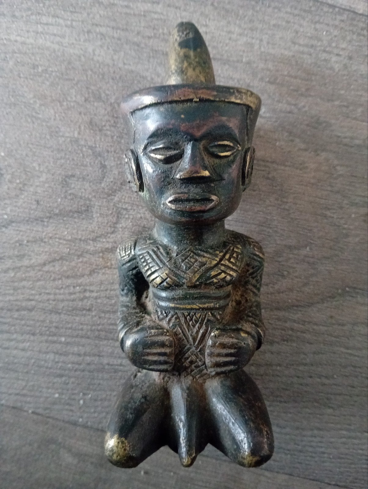 Kleine brons beeld, Ophalen of Verzenden