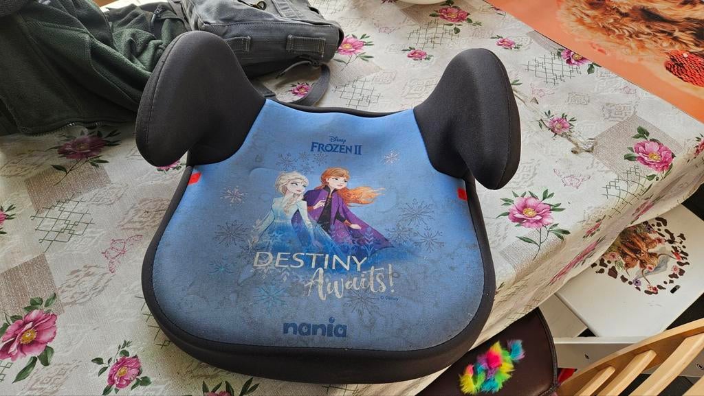 Stoelverhoger Disney Frozen 15-36kg, Ophalen of Verzenden, 15 t/m 36 kg, Overige merken, Autogordel