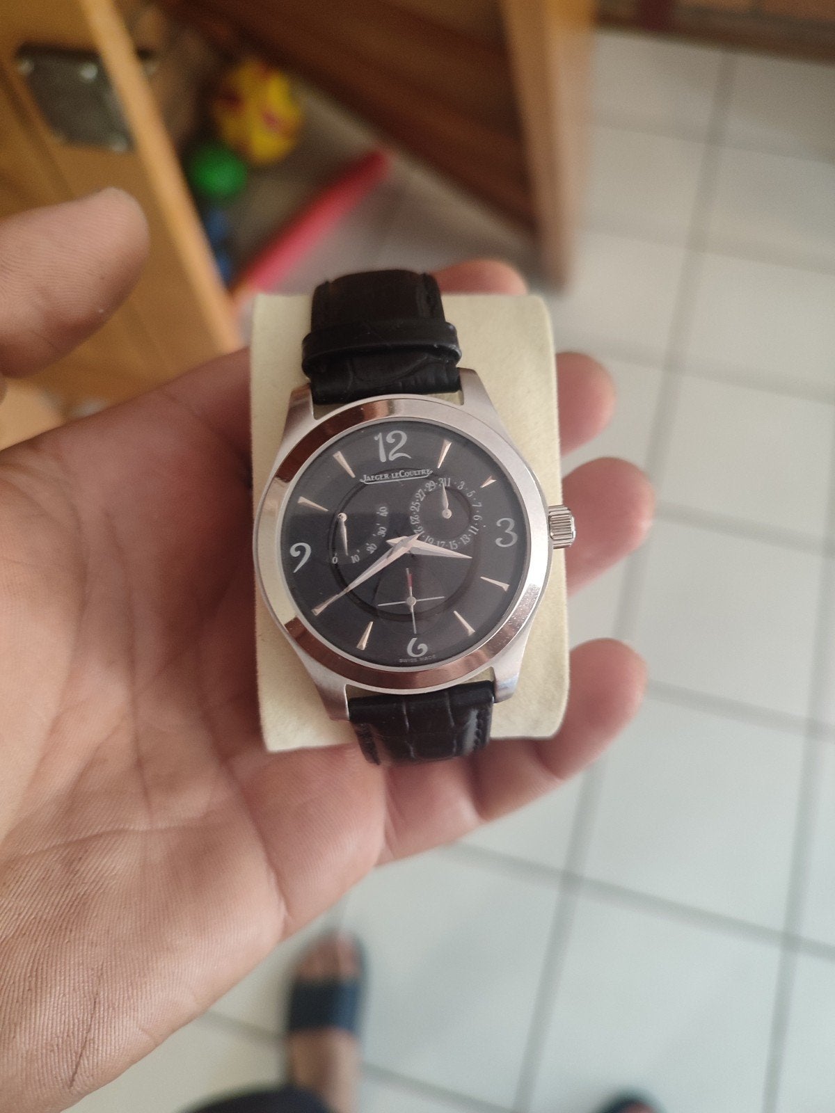 Luxe IWC Schaffhausen Chronograaf Rattrapante Polshorloge, Ophalen, Goud