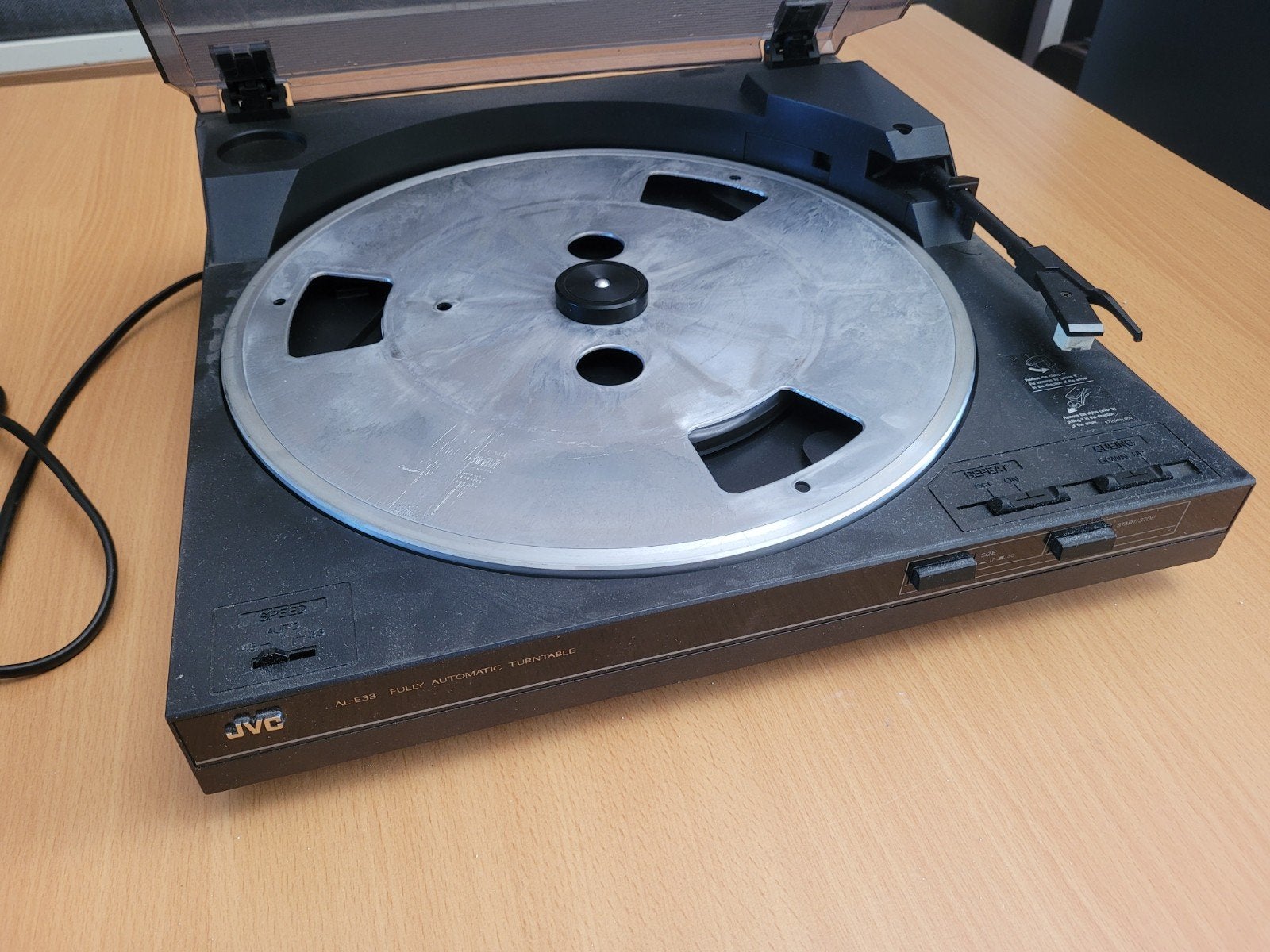 JVC AL E33 platenspeler met zgan naald, Ophalen of Verzenden, Zo goed als nieuw, Overige merken