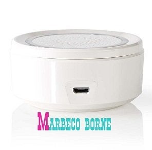 SmartLife Wi-Fi Smart Sirene Alarm of Gong, 85 dB, Nedis SmartLife, Overige materialen, Nieuw, Ophalen of Verzenden