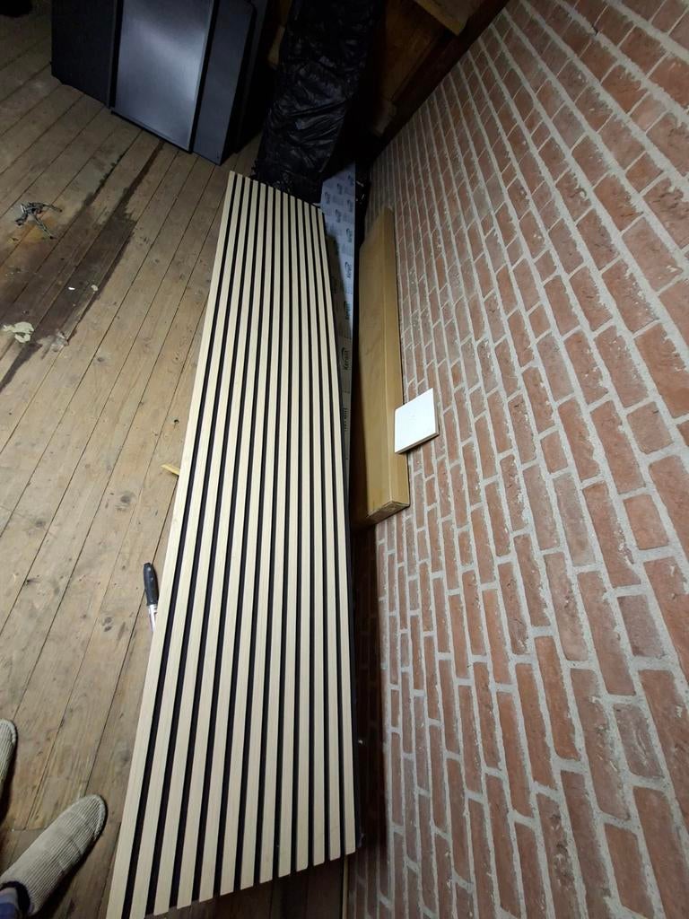Lattenwand voor binnen - Karwei (260x52,6 cm), Ophalen, Nieuw