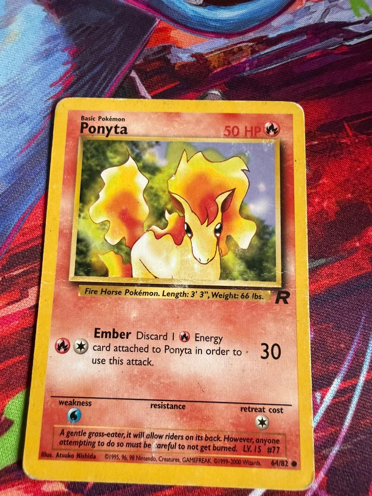 Ponyta, Ophalen, Zo goed als nieuw