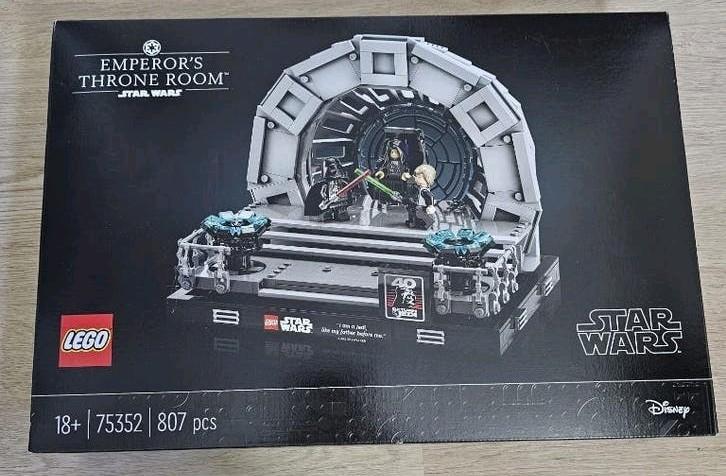 LEGO Star Wars 75352 Emperor's Throne Room Diorama – Nieuw, Ophalen, Star Wars, Nieuw, Complete set