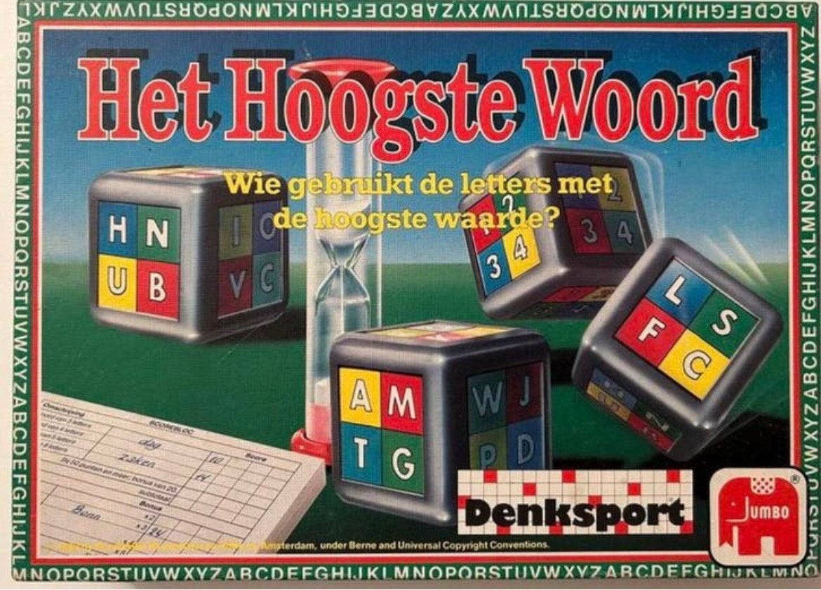 HET HOOGSTE WOORD DENKSPORT van Jumbo, Een of twee spelers, Ophalen of Verzenden, Zo goed als nieuw