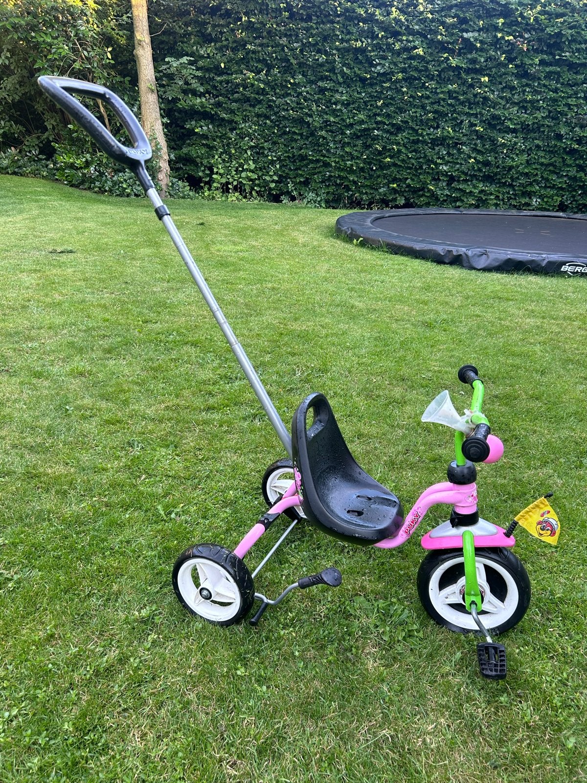Leuke Puky driewieler in nette staat, Ophalen, Gebruikt, Terugtraprem, Duwstang