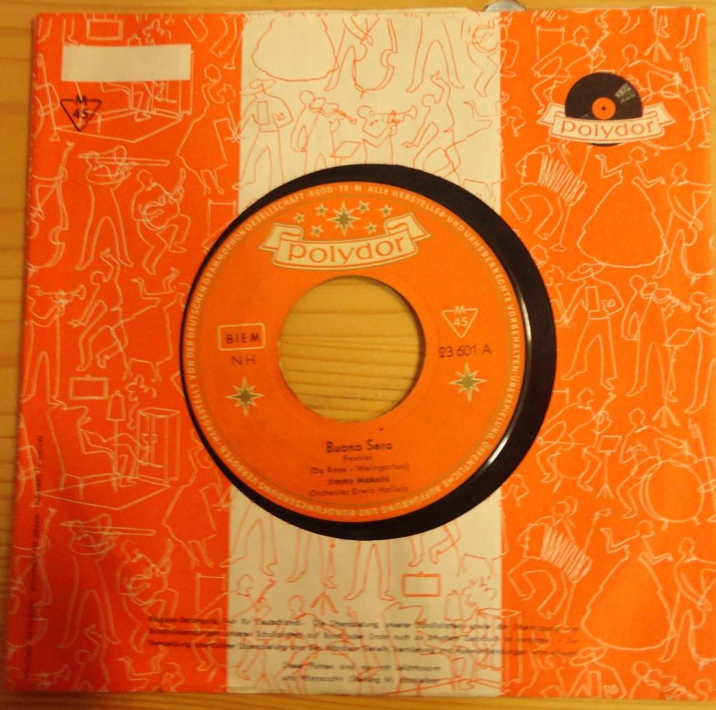 Jimmy Makulis > Buona Sera, Gebruikt, 7 inch, Single, Ophalen of Verzenden