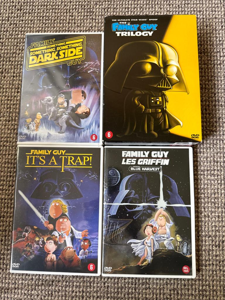 Family Guy Star Wars Spoof DVD Collectie (3 Discs), Vanaf 6 jaar, Ophalen of Verzenden, Zo goed als nieuw, Boxset