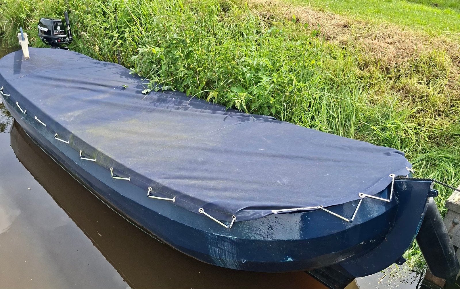 Stalen sloep,boot,grachten boot, Watersport en Boten, Ophalen