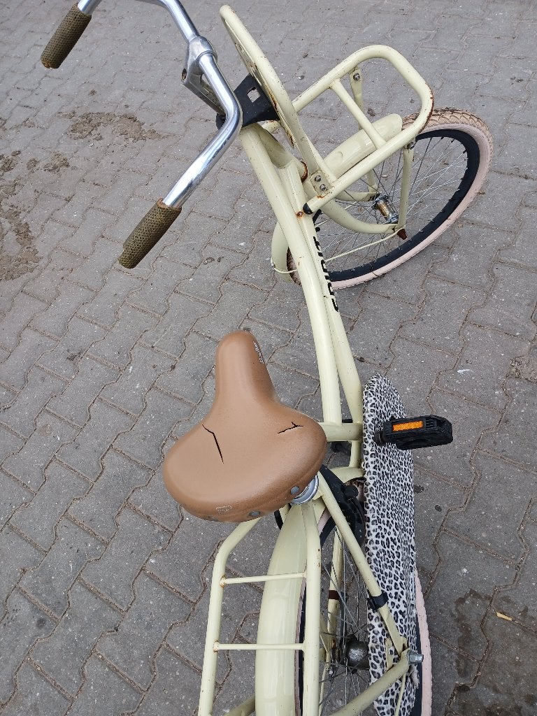Meisjesfiets, Ophalen, Gebruikt, Terugtraprem, 20 inch of meer