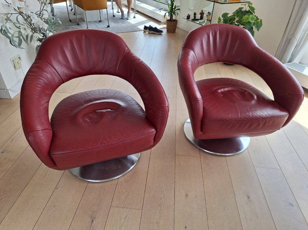 Fauteuils, Ophalen, Gebruikt, Minder dan 75 cm, Leer
