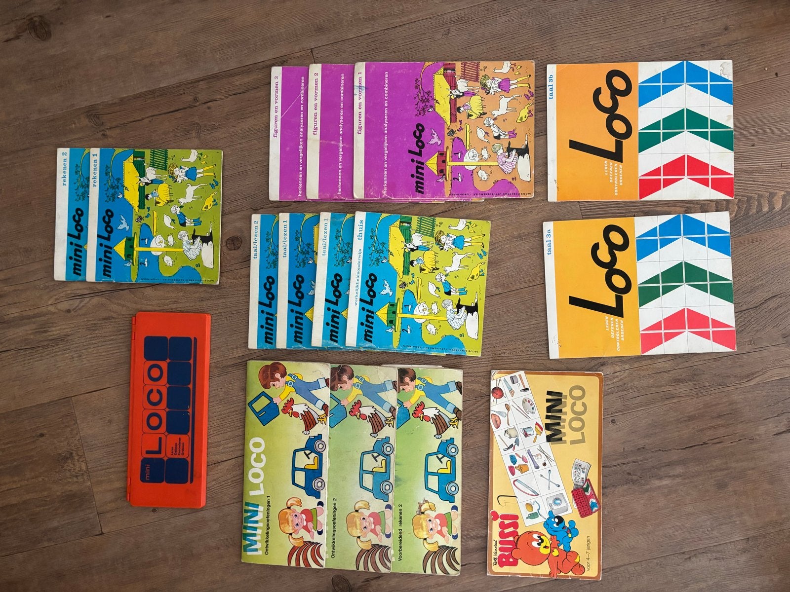 Mini Loco en Loco Spellen en Boekjes - Educatief Speelgoed, Kinderen en Baby's, Ophalen of Verzenden, Gebruikt, Puzzelen